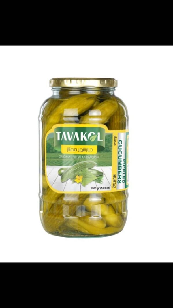 خیارشور ممتاز 1500گ توکل