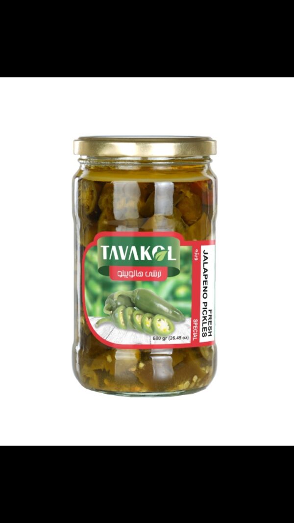 ترشی هالوپینو 680گ توکل