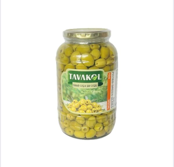 زیتون بی هسته 1500گ توکل