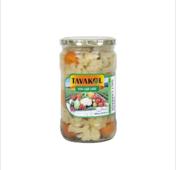 ترشی شورکلم 680گ توکل