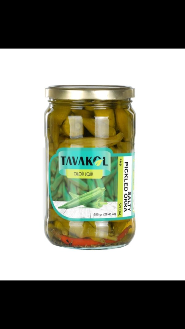 ترشی بامیه 680گ توکل