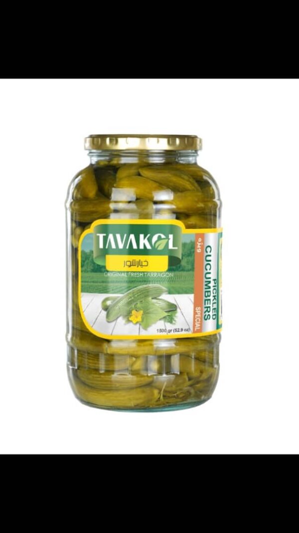 خیارشور ویژه 1500گ توکل